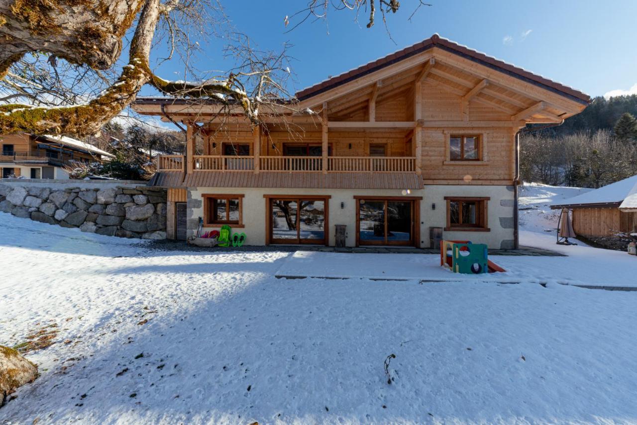 Les Picaillons - Le Chalet Les Villards-sur-Thônes Exteriör bild